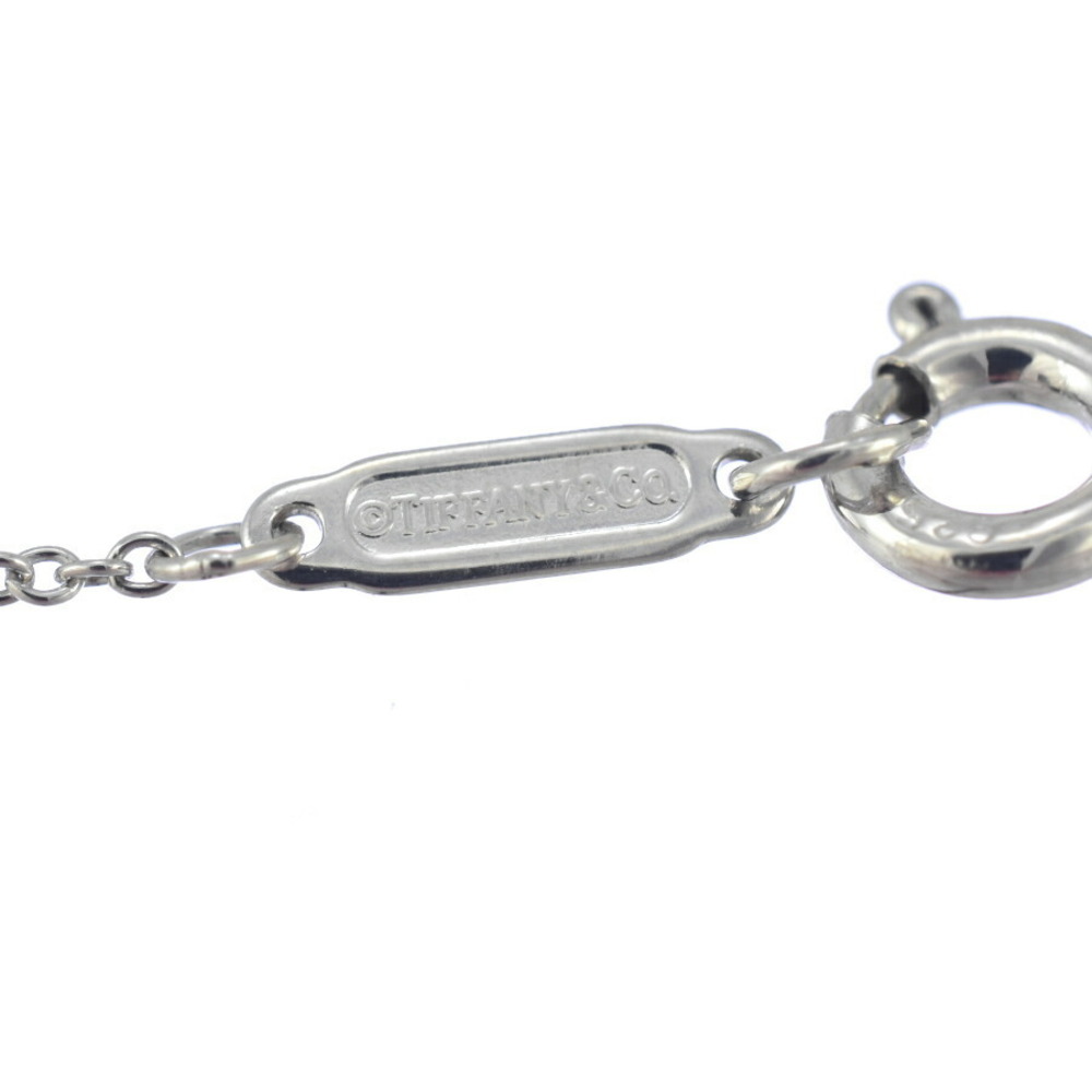 Tiffany Interlocking Circle Pendant Necklace Silv… - image 3